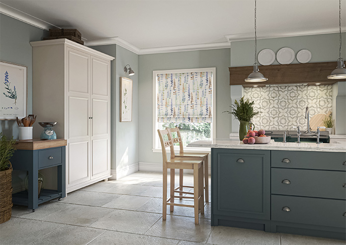 Santa Maria, Marine - Twist&Fit Roman Blind - Image 6